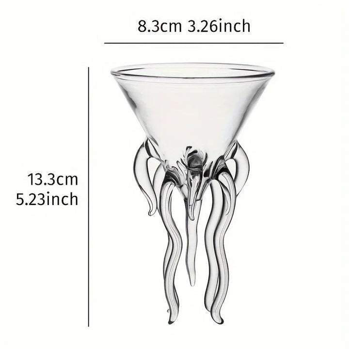 Unik, blekksprut-inspirert cocktailglass Skanto