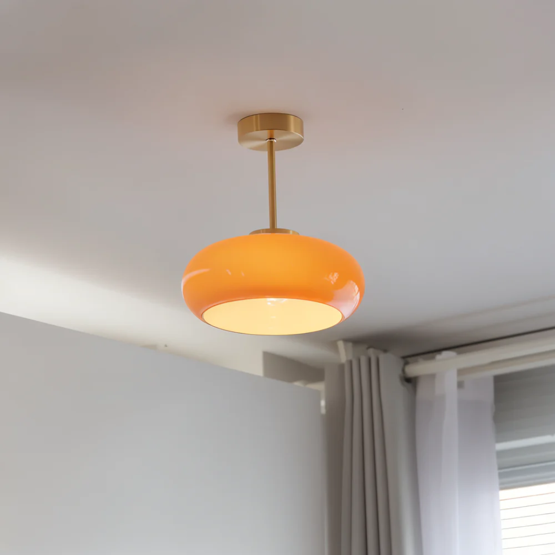Skanto | Vintage Gul Taklampe