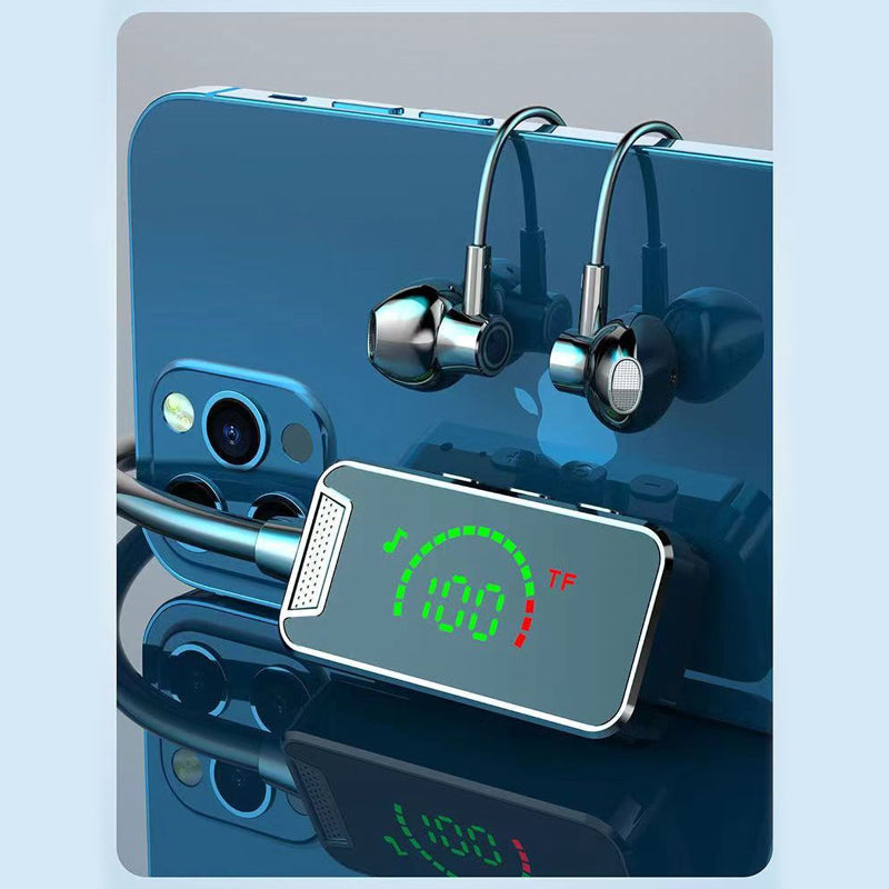 Skanto | Nakkerem Digital Skjerm Bluetooth Hodetelefoner