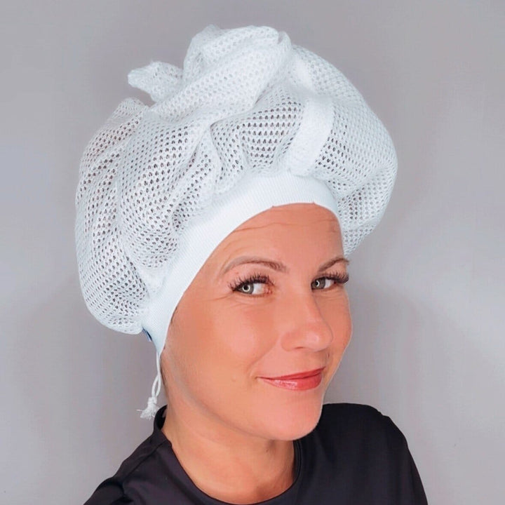Skanto | Net Plopping Cap for Drying Curly Hair