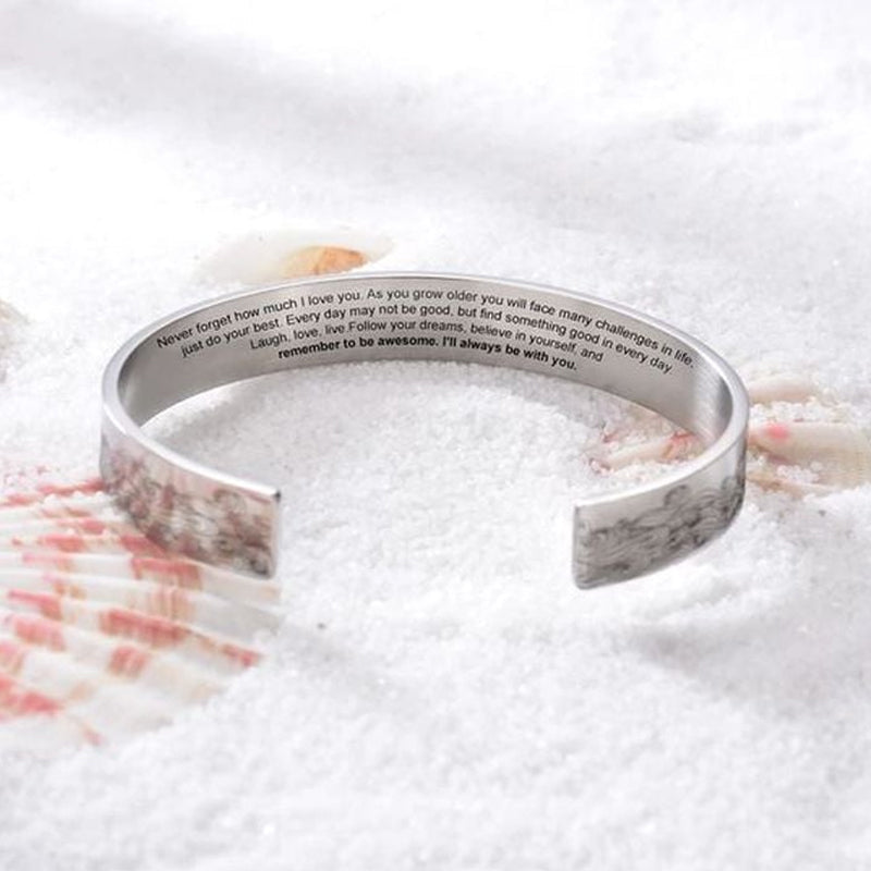 Skanto | For min barnebarn, jeg vil alltid være med deg armbånd
