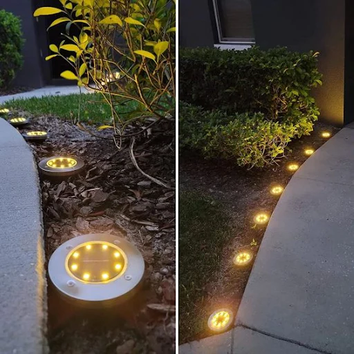 Solar-Glødende Lys | Trådlamp LED Hage Lampe | Skanto
