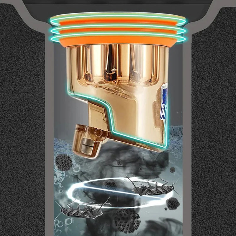 Universell dobbel deodorant gulvavløp kjerne | Skanto
