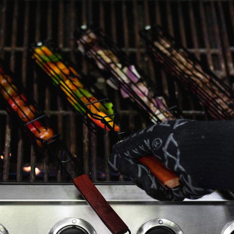 Gjenbrukbare Kabob Grill Kurver | Skanto