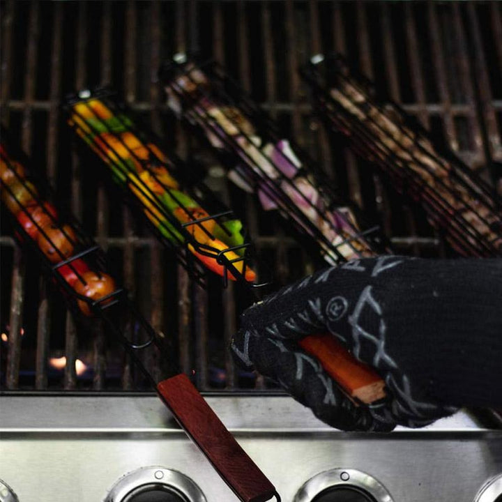 Gjenbrukbare Kabob Grill Kurver | Skanto