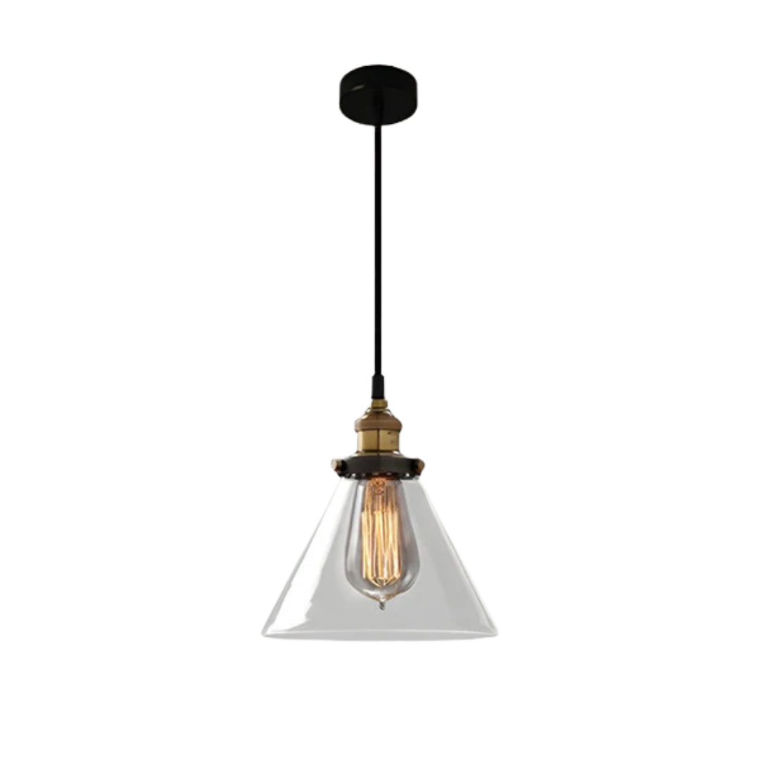 Skanto | Vintage Pendellampe Glass | Stilfull Spisebordlampe