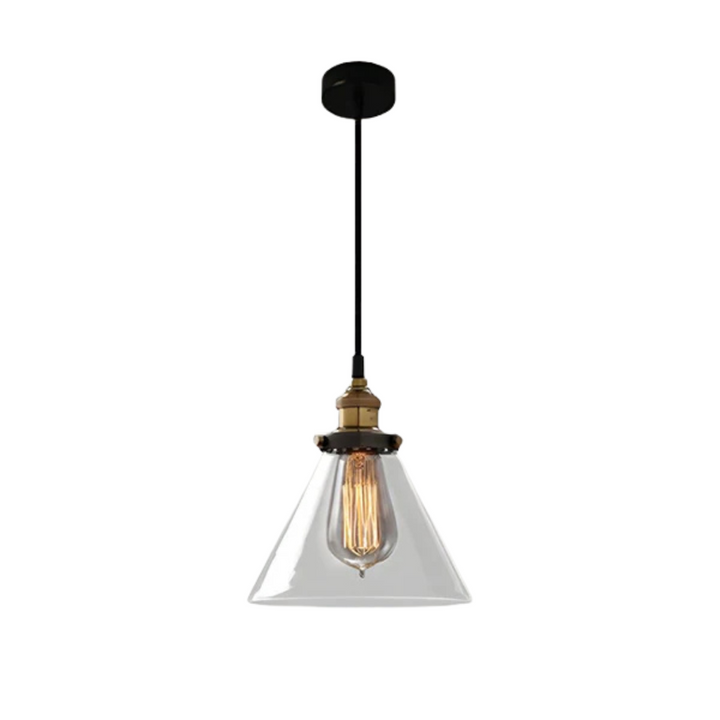Skanto | Vintage Pendellampe Glass | Stilfull Spisebordlampe