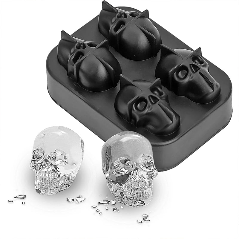 Skanto | 3D Kreativ Hodeskalle Isbrett Mold