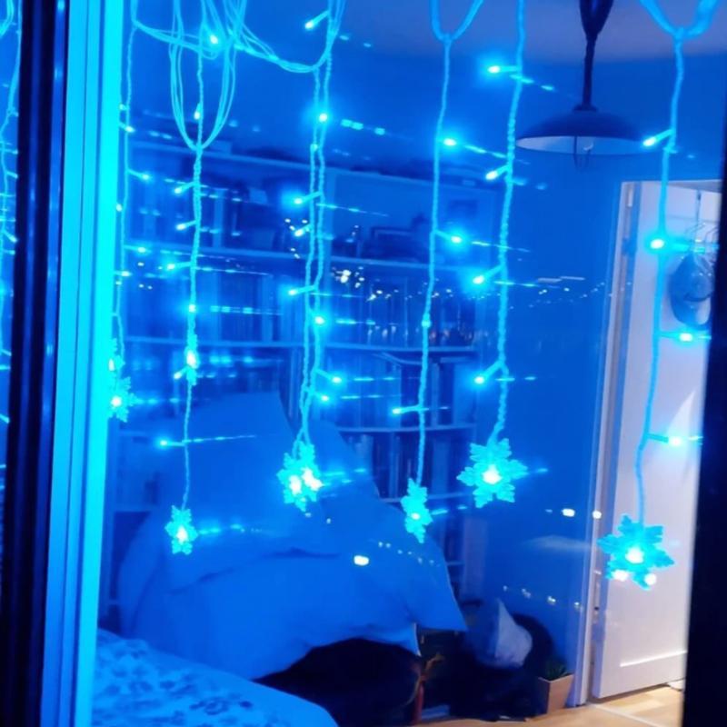 Dekorative LED Snøfnugg Lys | Skanto