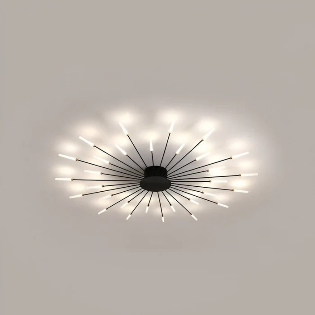 Skanto | Luksus LED Taklampe | Stilfull Takarmatur for Stue