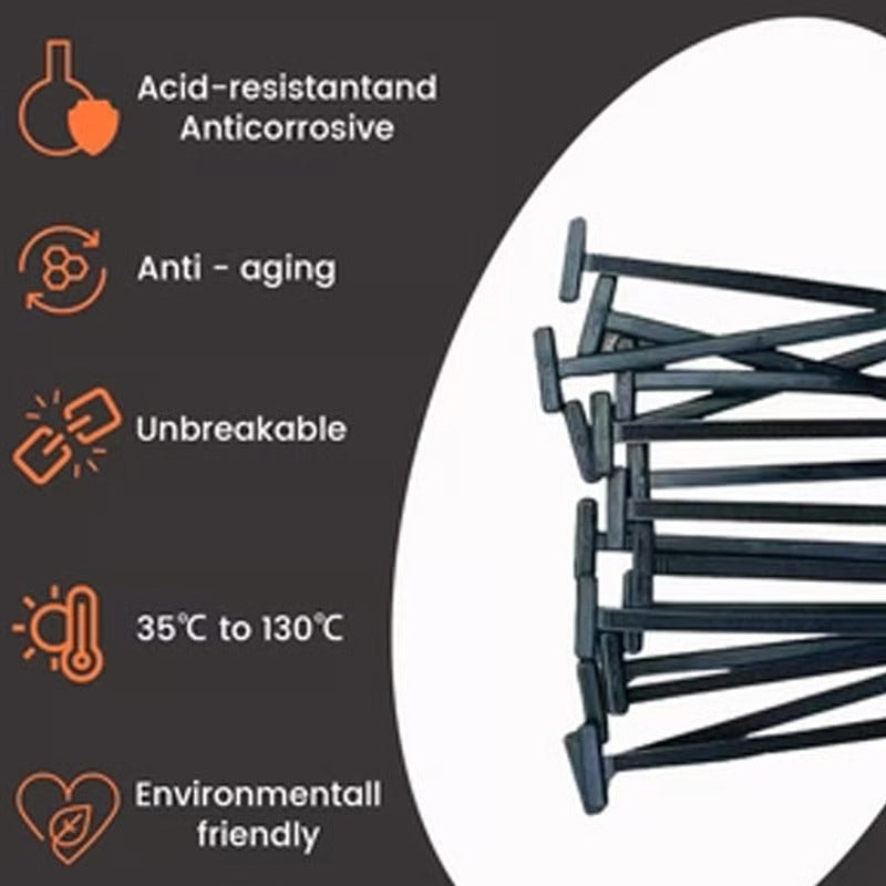 Skanto | Universal nylon kabelstrammeklemme for biler