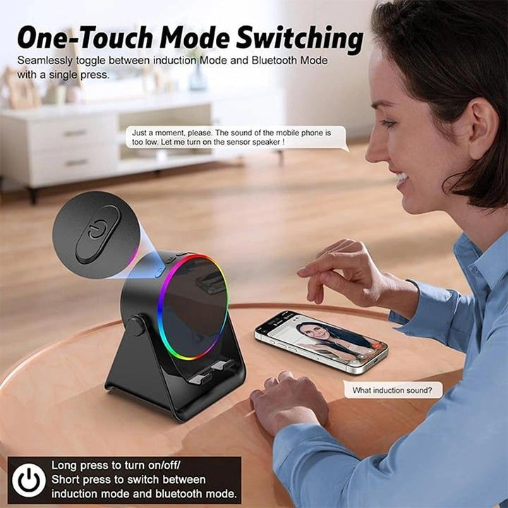 Skanto | 4-I-1 360° Rotasjon Bluetooth Høyttaler Stativ