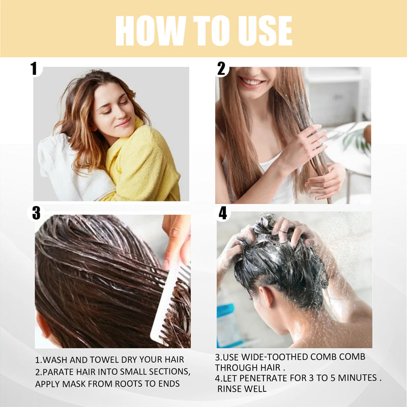 Skanto | ShinyHair Instant Keratin Hårreparasjon Maske