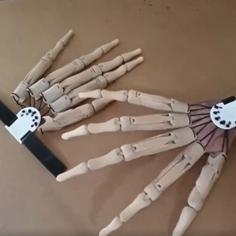 Halloween Tilbehør Fleksible Fingre | Skanto