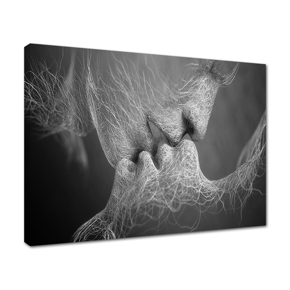 Lines Of Lovers - Lerretveggkunst Maleri