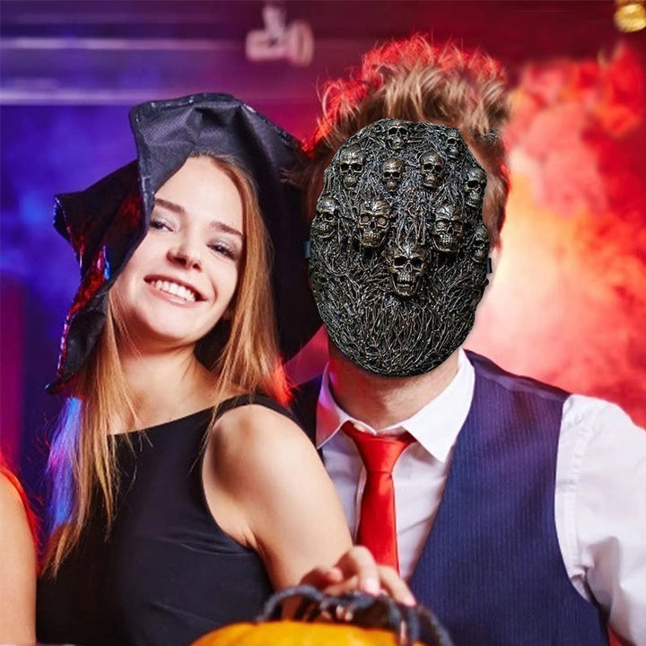 Skanto | Halloween ny Steam Skull Punk Maske