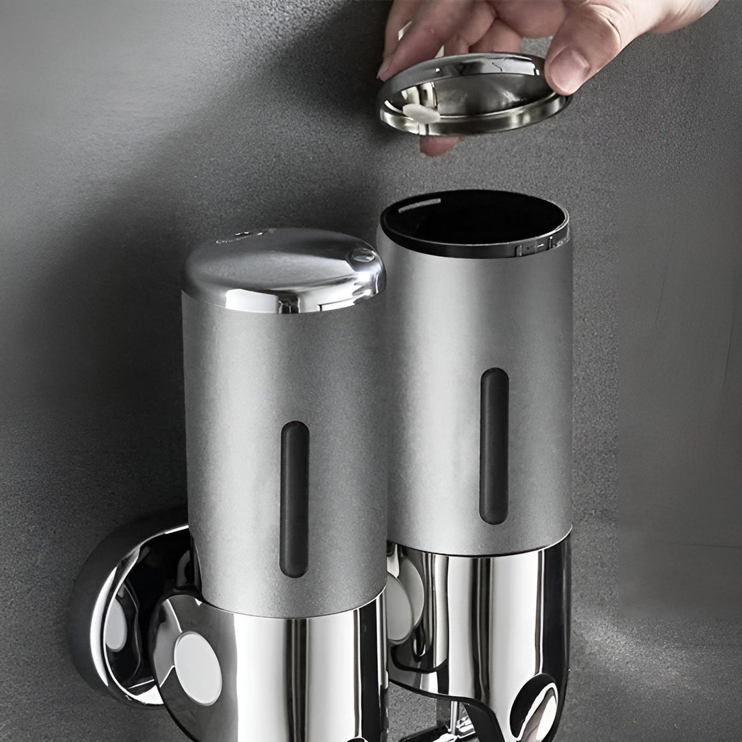 Veggmontert såpedispenser – Elegant design for badet
