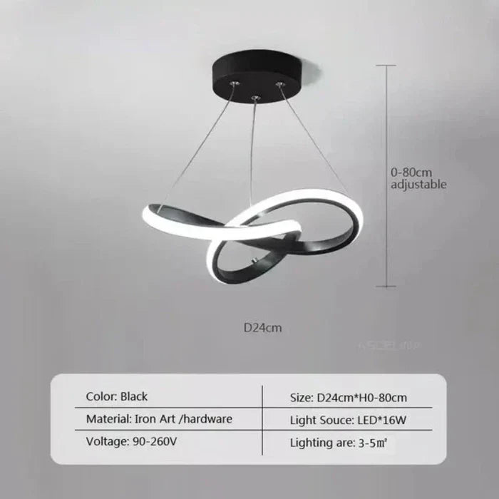 WaveGlow Taklampe – Stilig LED Takbelysning Skanto