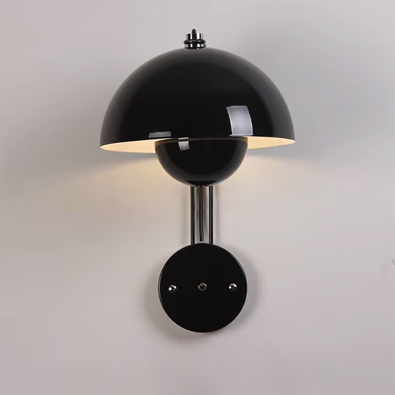 Skanto | GloomLamp | Moderne blank metall LED vegglampe