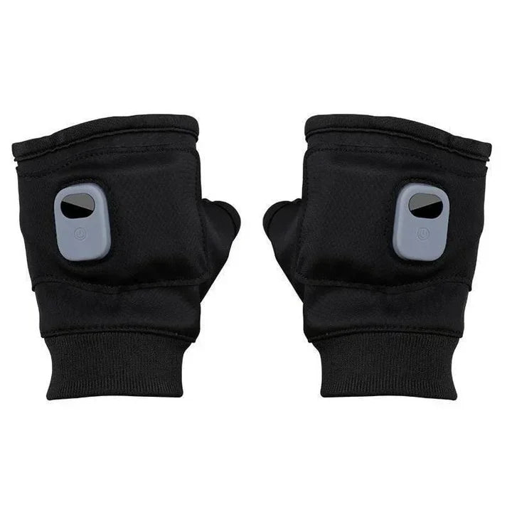 USB-fingeraufladbare, beheizbare fingerlose Handschuhe