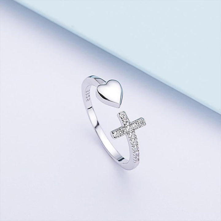 Skanto | Love S925 sterling sølv korsring
