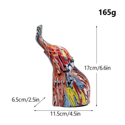 Skanto | Graffiti Elephant Harpiksfigurine