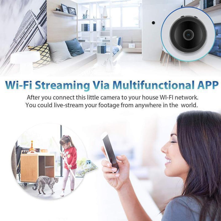 Skanto | 1080p Magnetisk WiFi Mini Kamera-RV Campingvogn Ryggekamera