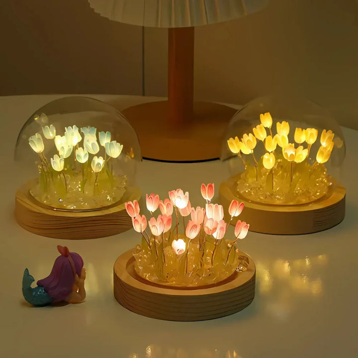 Glass Dome Tulip Light | Skanto