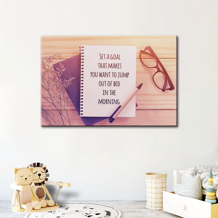 Inspirerende kunst - lerret veggkunst maleri