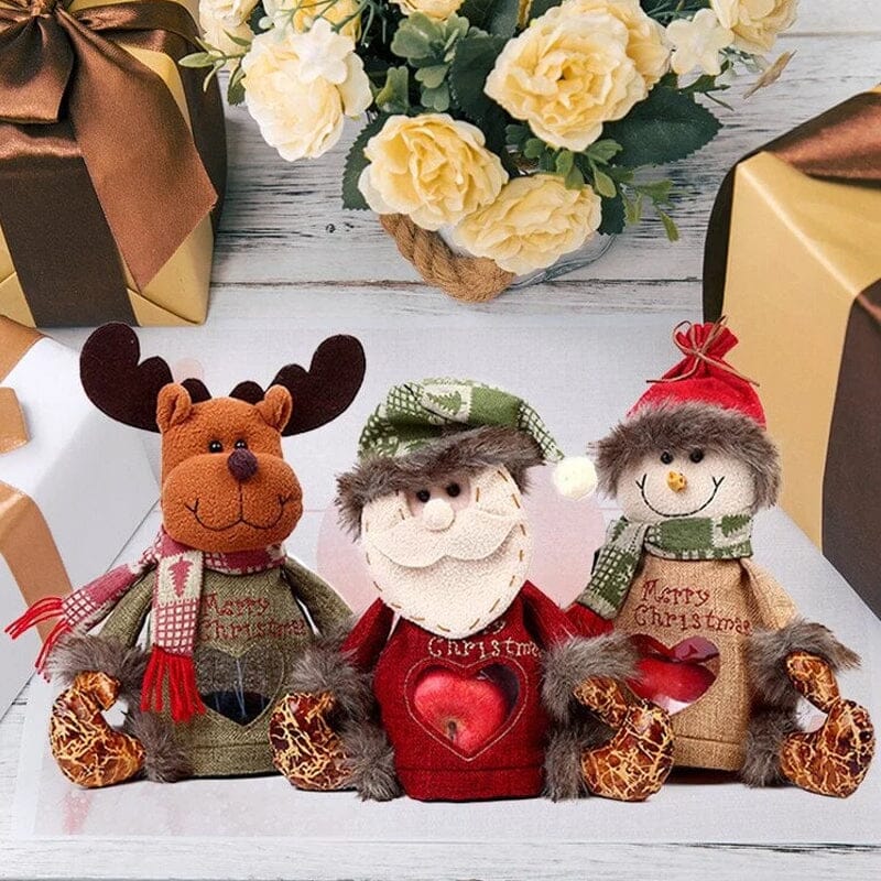 Juletidsgaveposer med glidelåsdesign | Skanto