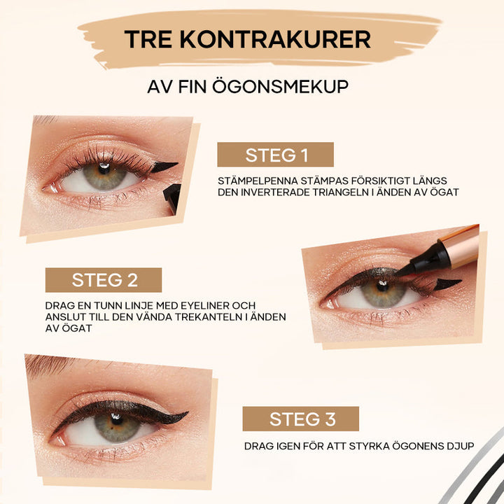 Skanto | Forførende Katteøye Stempel Eyeliner