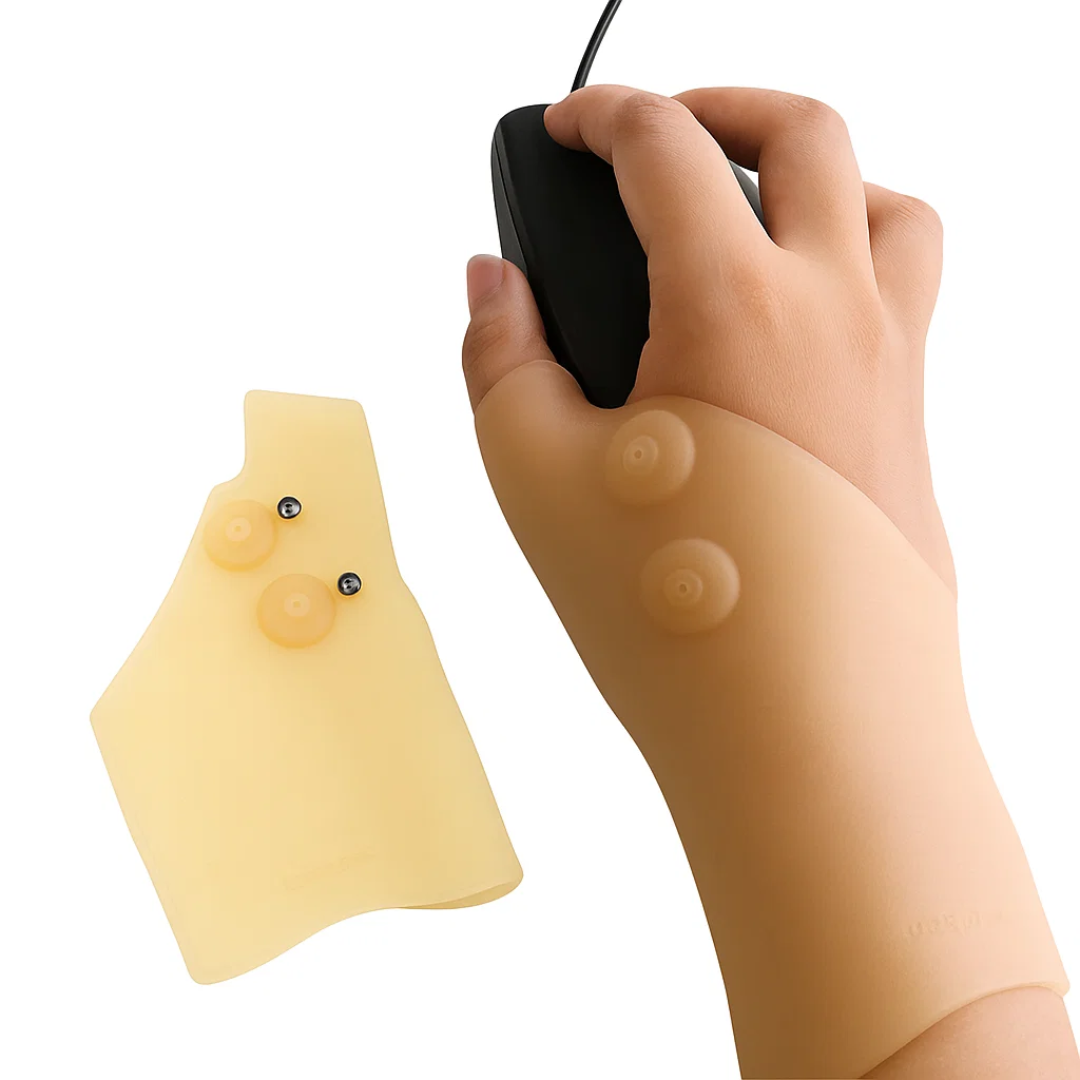 Smertelindring + Kompresjon – Non-Slip Silikon – Artritt & Leddstøtte for Hverdagskomfort Skanto