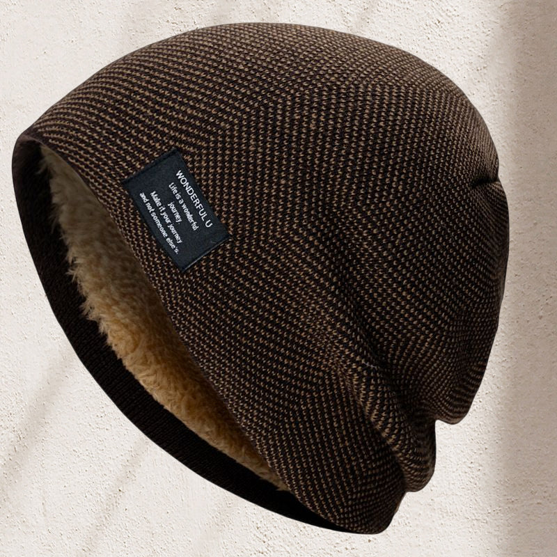 Skanto | Vinter Utendørs Fleece Strikket Lue