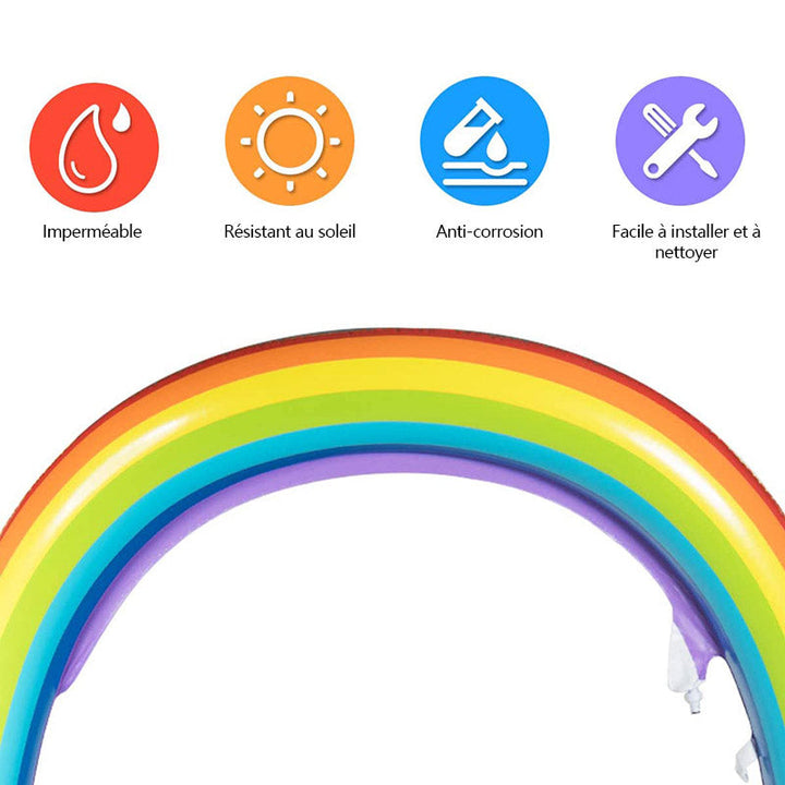 Rainbow Spray Bow Inflatable | Skanto