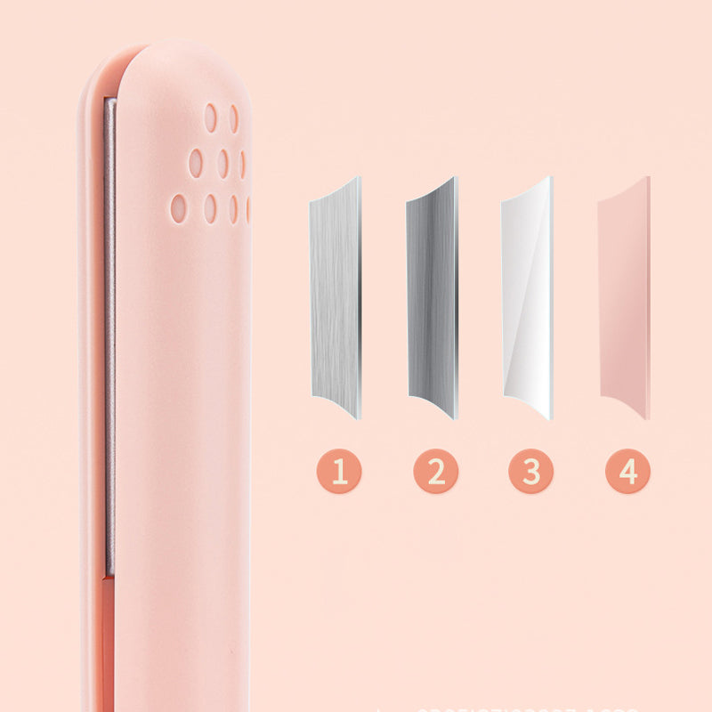 Skanto | HairFlex – Mini 2-i-1 krølle- og rettetang med keramisk belegg