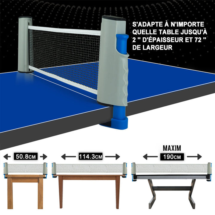 Bordtennisnett sammenleggbart | Skanto