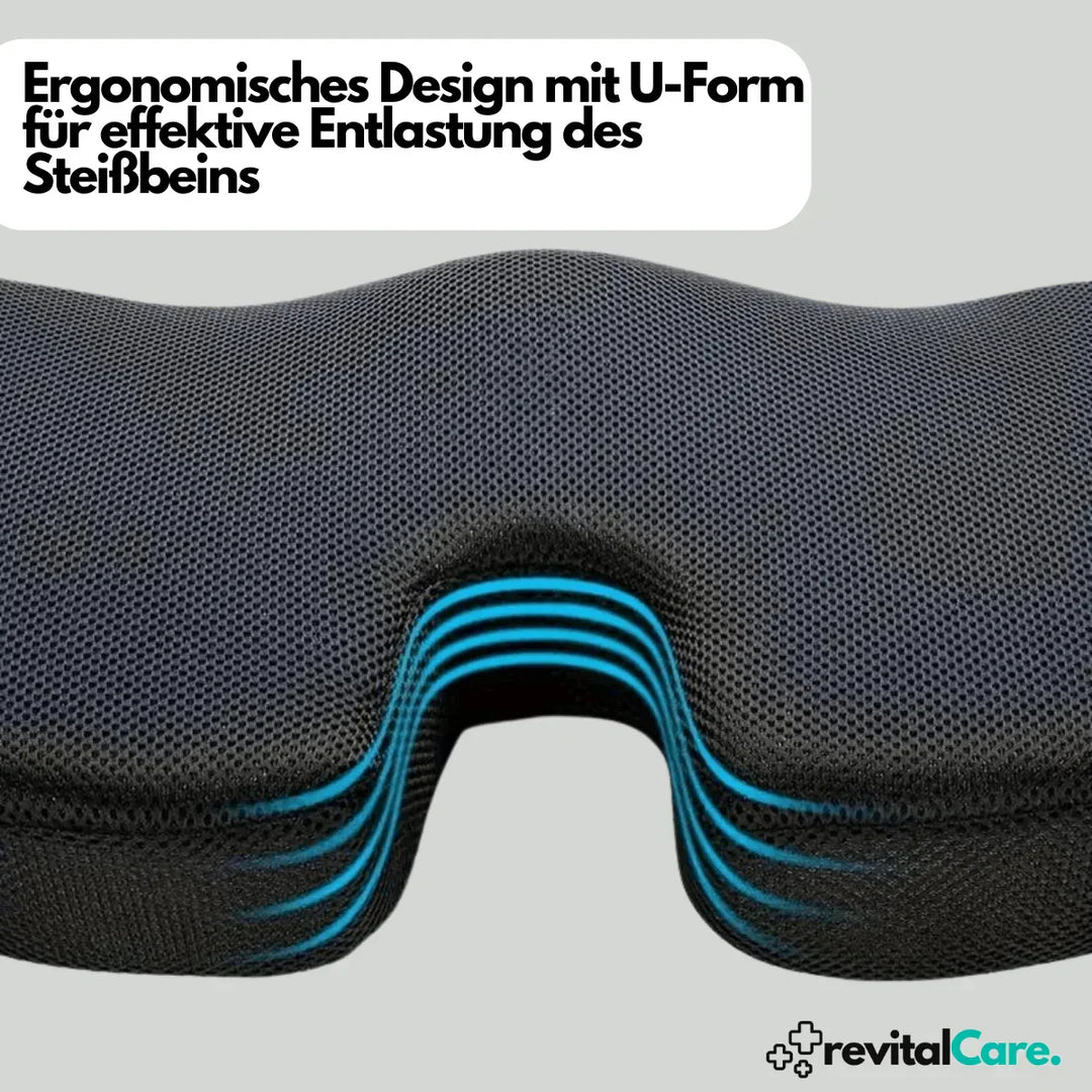 Skanto | Ergonomisk 4D Komfort Setepute med Ortopedisk Støtte