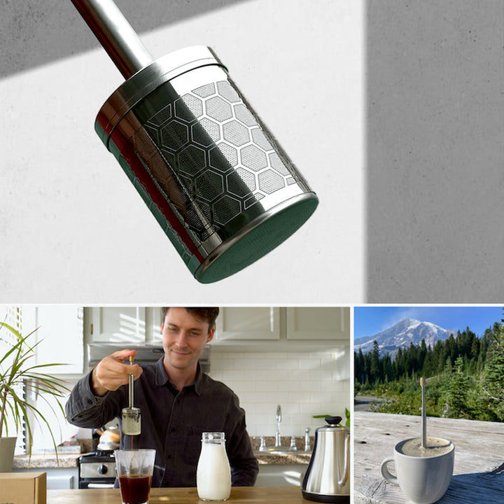 Skanto | Manuell kaffefilter laget av rustfritt stål