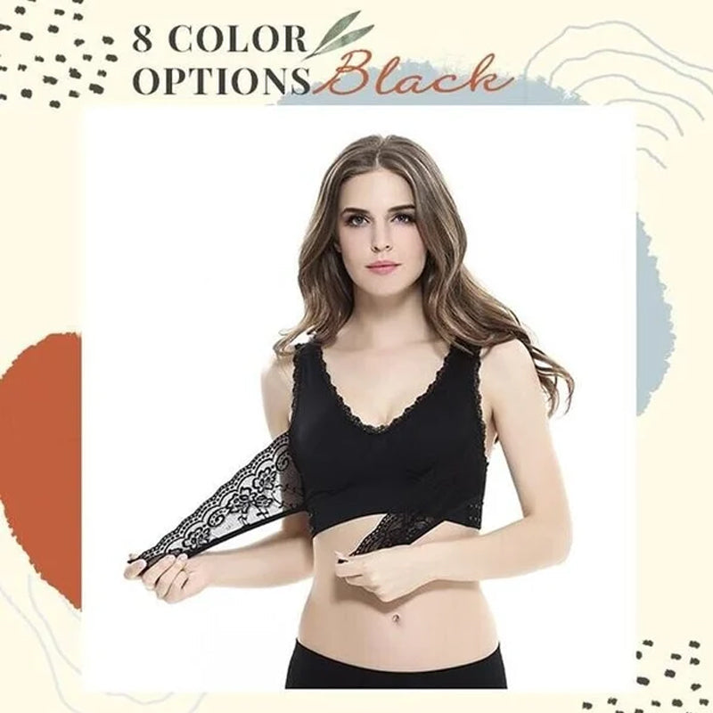 Skanto | Front Cross-Side Buckle Lace Bh