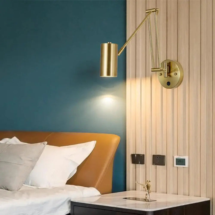 Skanto | ScandiFlex – Stilfull Vegglampe med Justerbar Arm