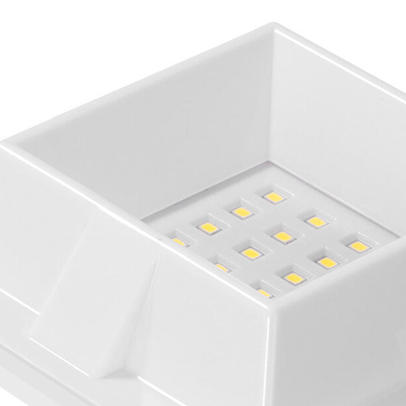 Skanto | Solar UFO-formet design gjerde lys LED utendørs vegglampe