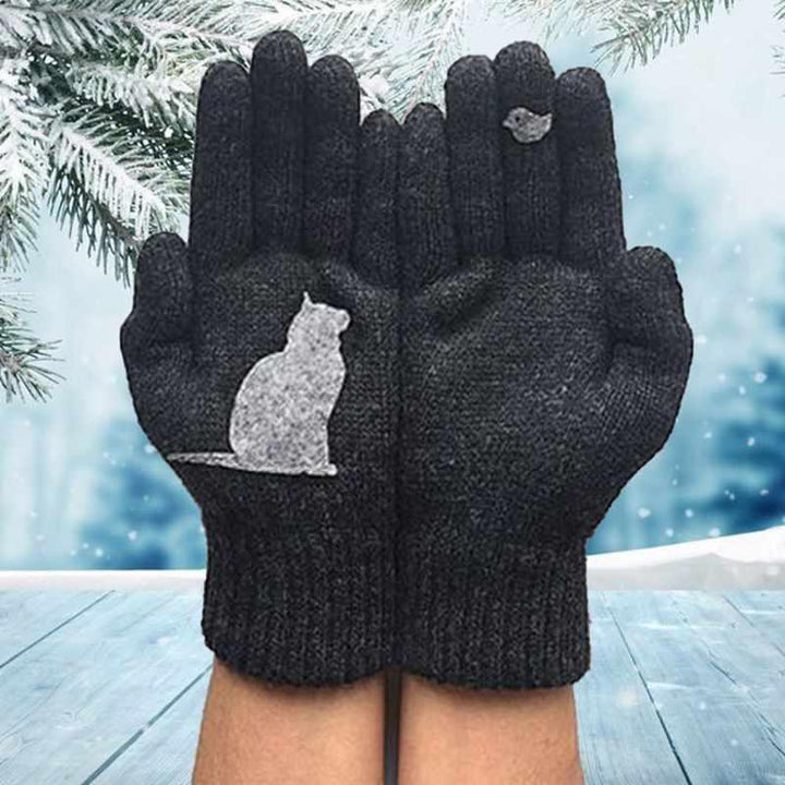 Skanto | Katte Fan Bomull Hansker