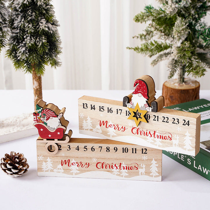 God jul Tre Mobil Santa Claus Kalender Ornament | Skanto