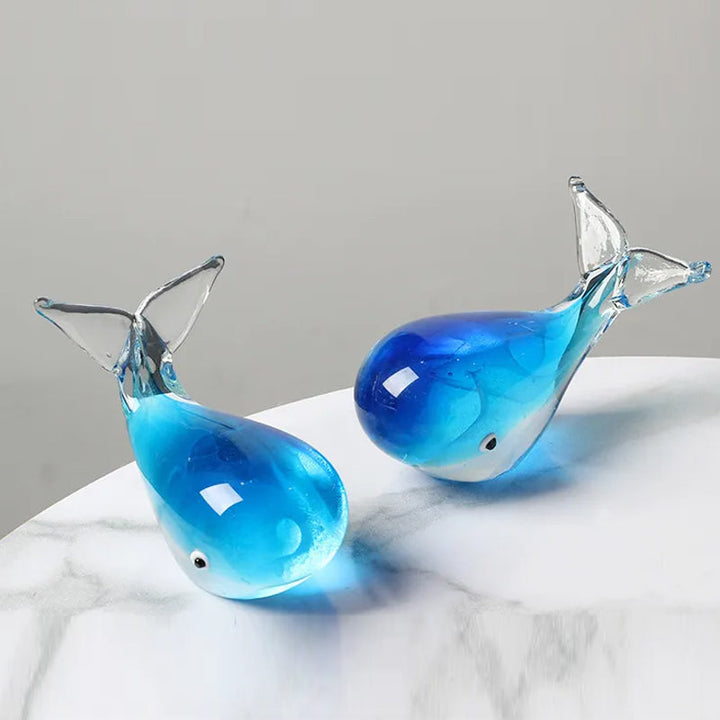 Skanto | Fascinerende Luminous Whale Glass Crafts