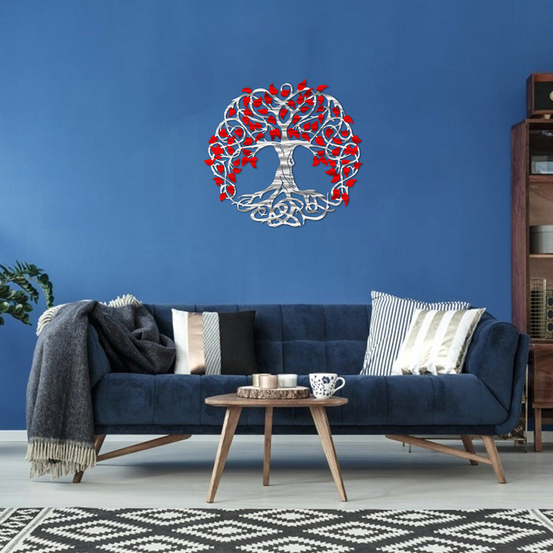 Skanto | Livets Tre - Metall Trevegg Kunst