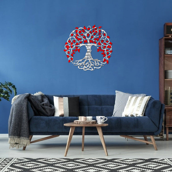 Skanto | Livets Tre - Metall Trevegg Kunst