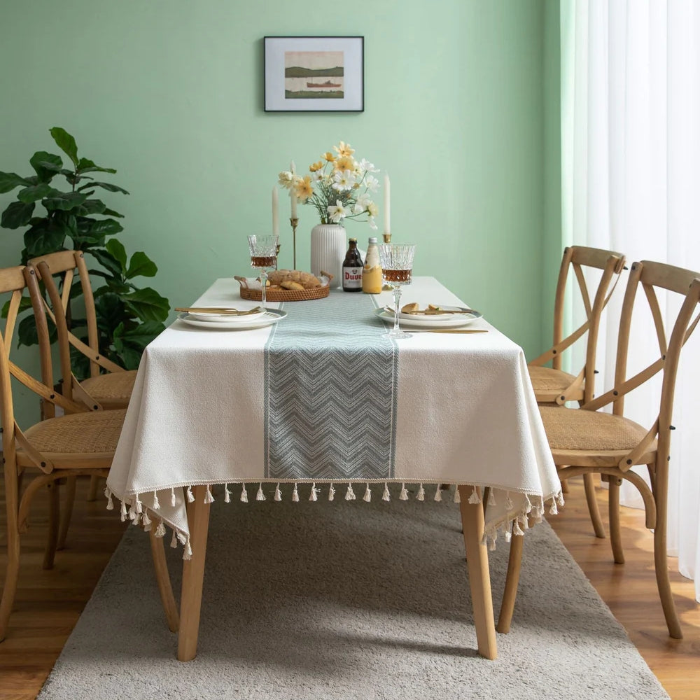 Skanto | Glisstra Geometrisk Fringing Duken