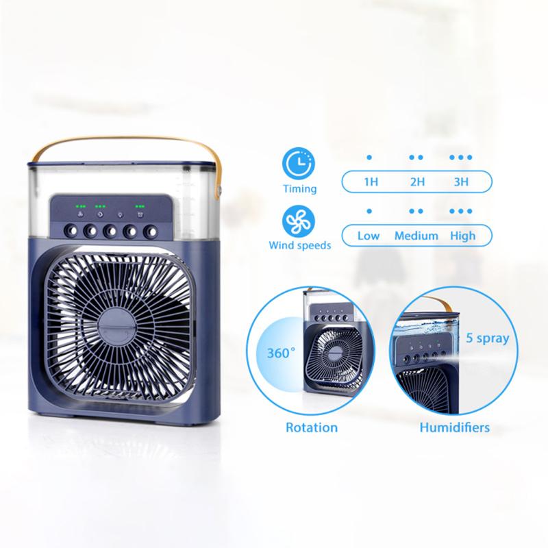 Spray Cooling Fan med Vannkanne | Skanto
