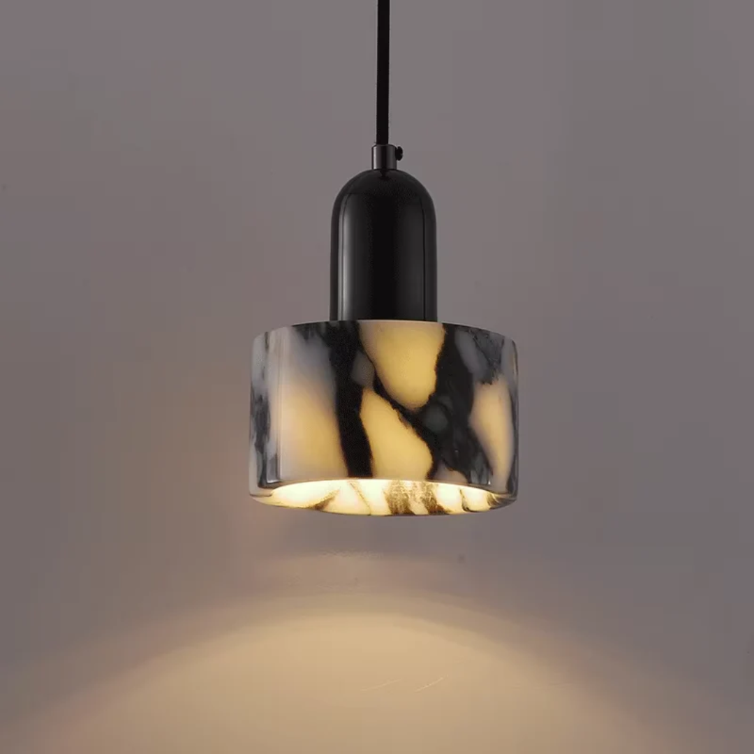 Skanto | Luksus Svart Marmor Design Pendellampe