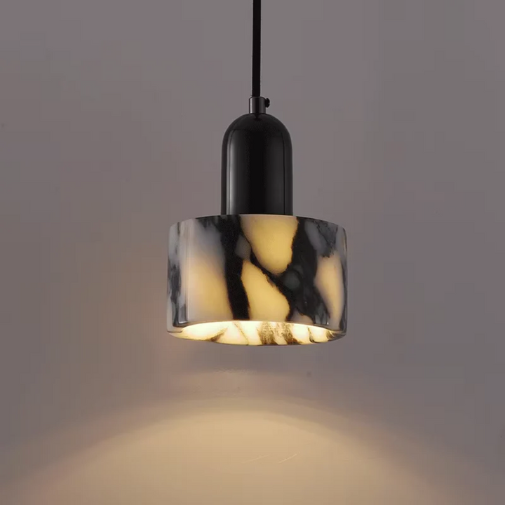 Skanto | Luksus Svart Marmor Design Pendellampe